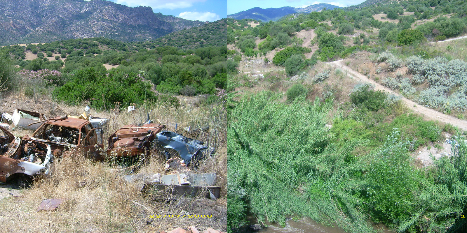 BONIFICHE AMBIENTALI E TERRITORIALI CON RECUPERO MATERIALI